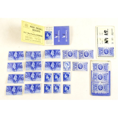 288 - Stanley Gibbons a collection of five investment stamp packets and loose stamps, packets New South Wa... 