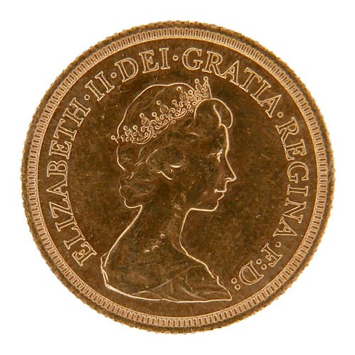 88 - An Elizabeth II gold sovereign, 1980.