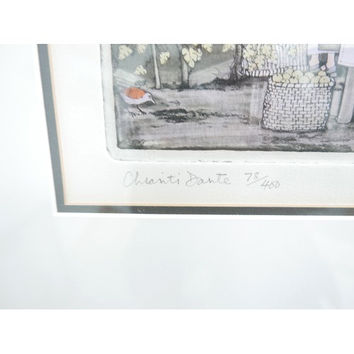 322 - Graham Clarke (b.1941) three coloured limited edition prints 