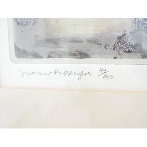 323 - Graham Clarke (b.1941) two coloured limited edition prints 