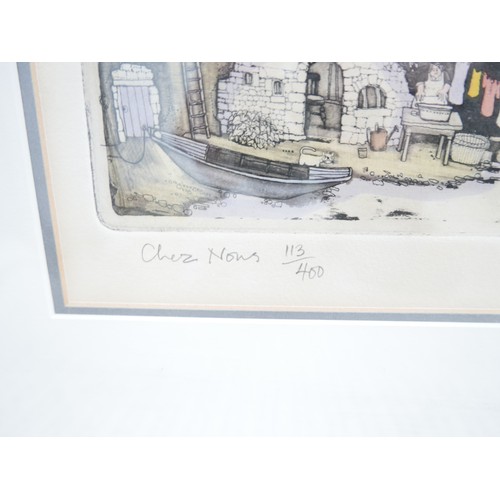 323 - Graham Clarke (b.1941) two coloured limited edition prints 