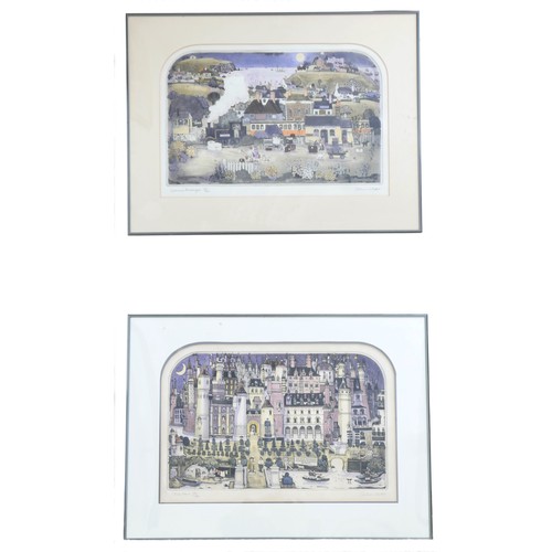 323 - Graham Clarke (b.1941) two coloured limited edition prints 