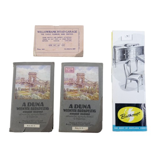 204 - A quantity of assorted vintage stock and share certificates and printed ephemera, to include two lea... 