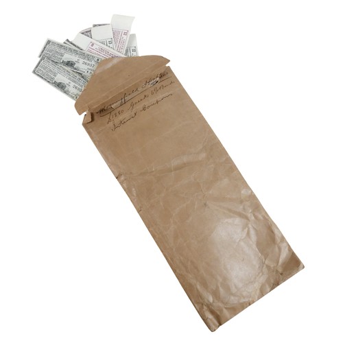 204 - A quantity of assorted vintage stock and share certificates and printed ephemera, to include two lea... 