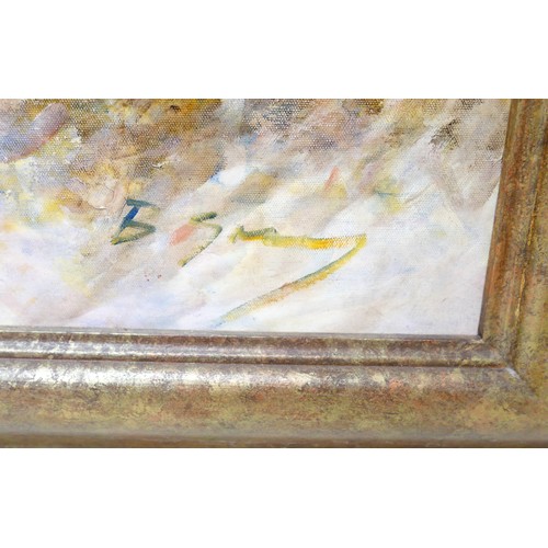 347 - Barry Gray (British, b. 1947): The Hand Painted Jug, Jug, oil on board, framed, signed B Gray lower ... 