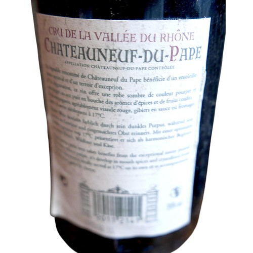 151 - Twelve bottles of Cru De La Vallee Du Rhone 2007 Chateauneuf-Du Pape red wine.(12)