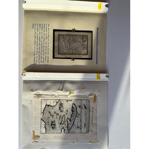 211 - Two maps: A 17th century map of Cuba, Jamaica and the Cayman Islands, which are named S. Spirito and... 