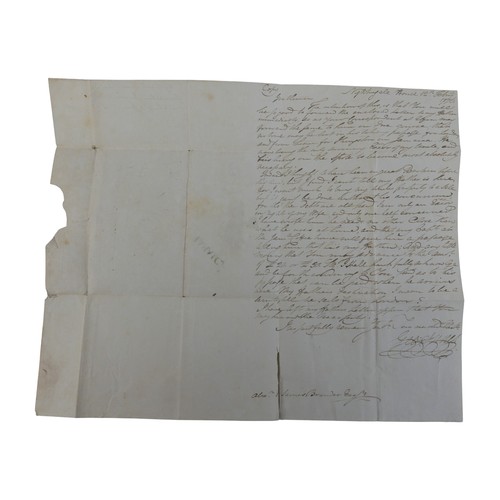 206 - Plantation letters / slavery / transatlantic slave trade / manumission / Jamaica/ postal history / p... 