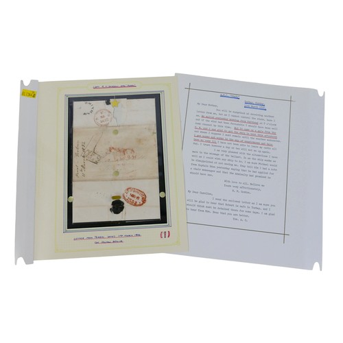 227 - Inter-Island mail / Jamaica postal history/ Military Naval interest / slavery / emancipation / plant... 