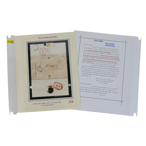 227 - Inter-Island mail / Jamaica postal history/ Military Naval interest / slavery / emancipation / plant... 