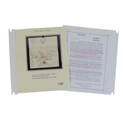 227 - Inter-Island mail / Jamaica postal history/ Military Naval interest / slavery / emancipation / plant... 