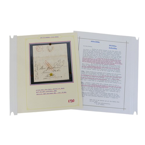 227 - Inter-Island mail / Jamaica postal history/ Military Naval interest / slavery / emancipation / plant... 