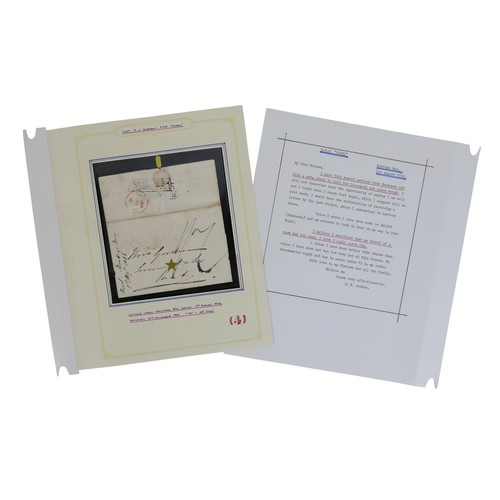 227 - Inter-Island mail / Jamaica postal history/ Military Naval interest / slavery / emancipation / plant... 