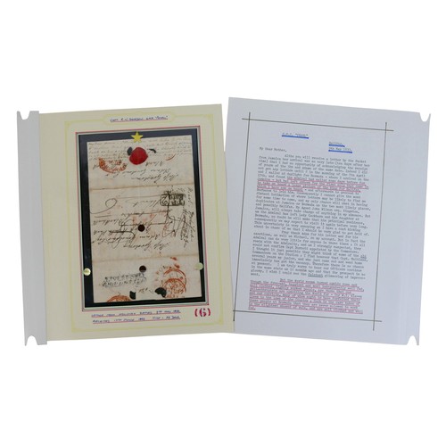 227 - Inter-Island mail / Jamaica postal history/ Military Naval interest / slavery / emancipation / plant... 