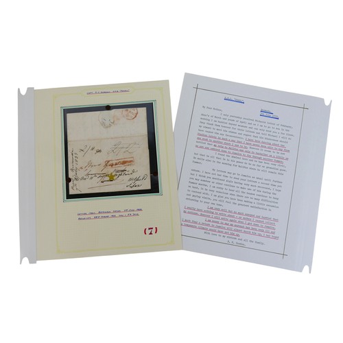 227 - Inter-Island mail / Jamaica postal history/ Military Naval interest / slavery / emancipation / plant... 