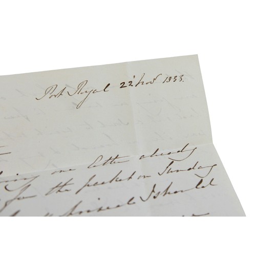 227 - Inter-Island mail / Jamaica postal history/ Military Naval interest / slavery / emancipation / plant... 