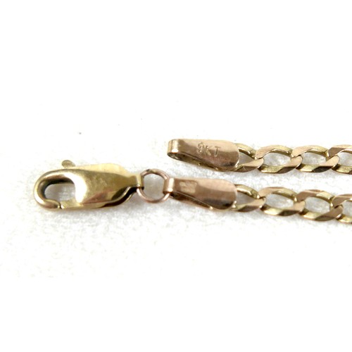 73 - A collection of gold and gilt metal jewellery including a broken 9ct yellow gold chain, a 9ct yellow... 