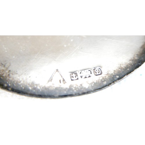 158 - Two Elizabeth II silver decanter labels, inscribed 'Brandy' and 'Whisky', Birmingham 1976 and 1978, ... 