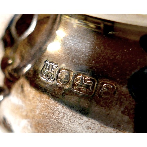 172 - An Elizabeth II silver four piece tea and coffee service, of baluster form with gadrooned rim and ac... 