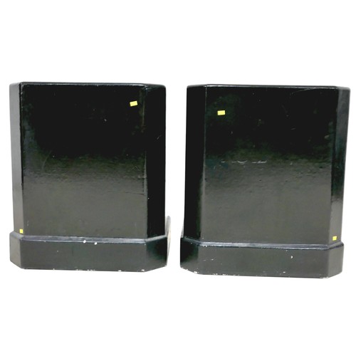 419 - A pair of Chinoiserie decorated bedside chests, late 20th century, each with three drawers, each 50 ... 