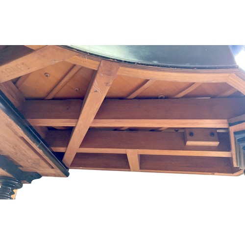 420 - A Victorian C. Bechstein baby grand piano, circa 1887, overstrung wooden frame, with ivory keys, in ... 