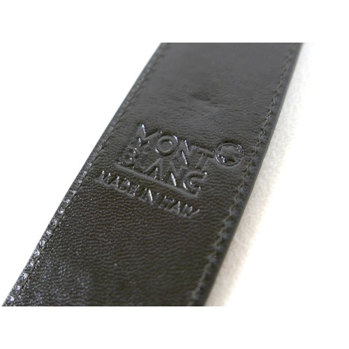 220 - A Montblanc Princess Grace of Monaco roller ball pen, in royal purple and gold trim with pink sapphi... 