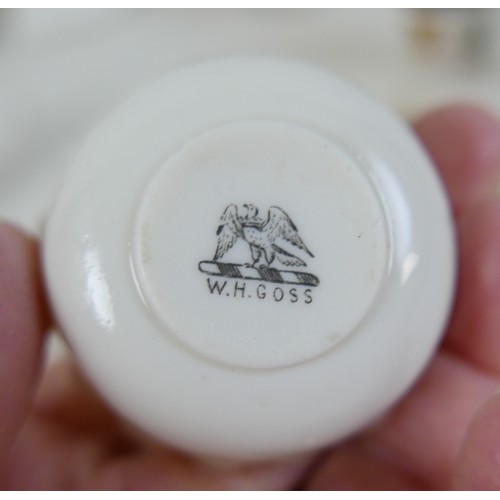 53 - A collection of miniature ceramics, including nine Staffordshire & Continental figures, modelled as ... 