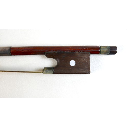 296 - An early 20th century viola, possibly Jerome Thibouville Lamy workshop, unlabelled, one piece back, ... 