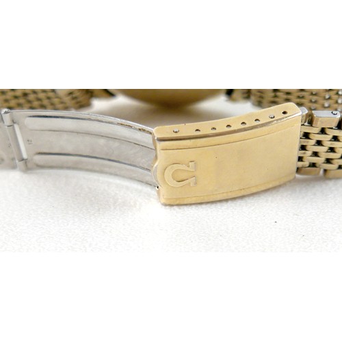 191 - A 14k gold cased Omega Seamaster De Ville automatic gentleman's wristwatch, model KM6610, circa 1960... 