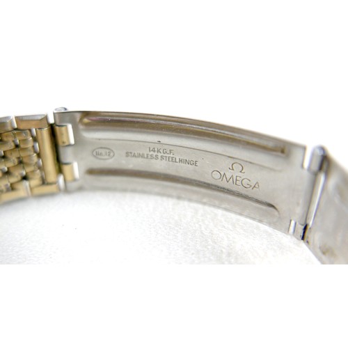 191 - A 14k gold cased Omega Seamaster De Ville automatic gentleman's wristwatch, model KM6610, circa 1960... 