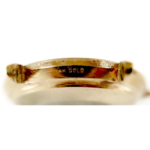 191 - A 14k gold cased Omega Seamaster De Ville automatic gentleman's wristwatch, model KM6610, circa 1960... 