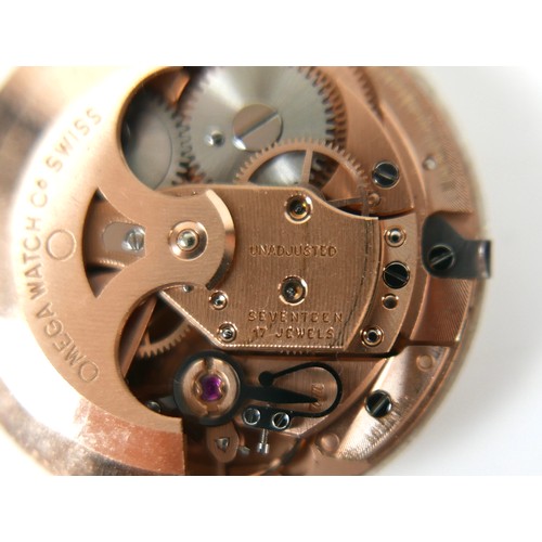 191 - A 14k gold cased Omega Seamaster De Ville automatic gentleman's wristwatch, model KM6610, circa 1960... 