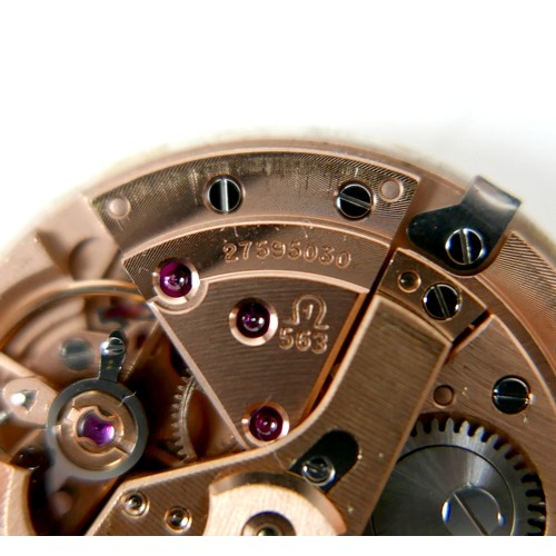 191 - A 14k gold cased Omega Seamaster De Ville automatic gentleman's wristwatch, model KM6610, circa 1960... 