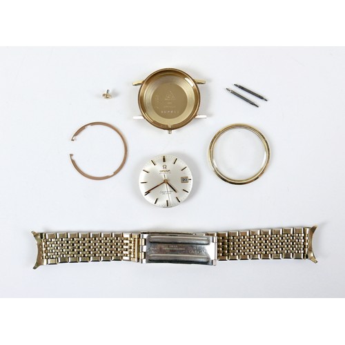 191 - A 14k gold cased Omega Seamaster De Ville automatic gentleman's wristwatch, model KM6610, circa 1960... 