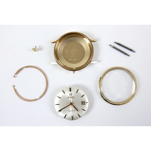 191 - A 14k gold cased Omega Seamaster De Ville automatic gentleman's wristwatch, model KM6610, circa 1960... 