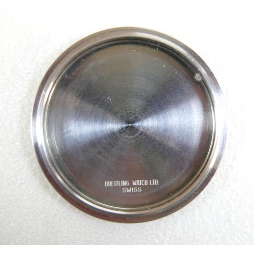 186 - A Breitling Genéve Chrono-Matic automatic chronograph stainless steel gentleman's wristwatch, ref. 2... 