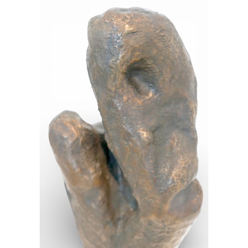 38 - Oliver Broderick (1973-2019) a large bronze sculpture 