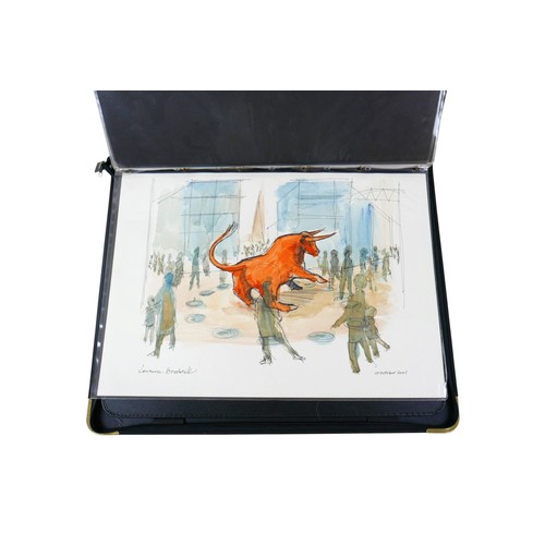 1 - Laurence Broderick MRBS FRSA (18 June 1935 – 18 April 2024): An important portfolio of original draw... 