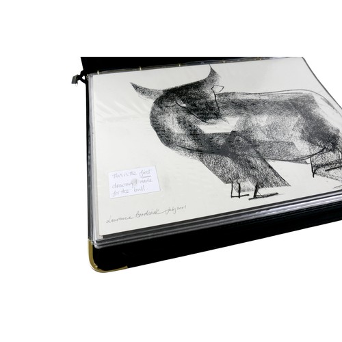 1 - Laurence Broderick MRBS FRSA (18 June 1935 – 18 April 2024): An important portfolio of original draw... 