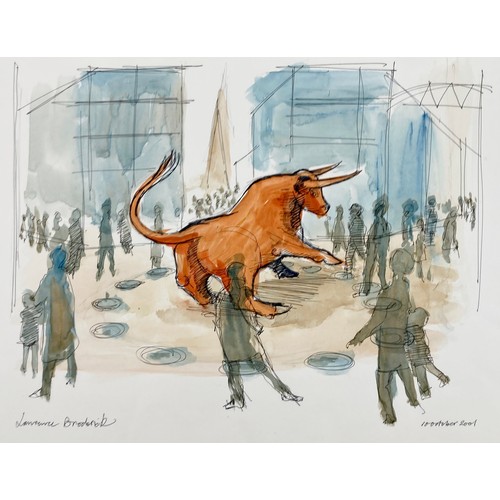 1 - Laurence Broderick MRBS FRSA (18 June 1935 – 18 April 2024): An important portfolio of original draw... 