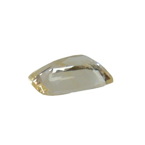 5 - A loose yellow sapphire 6.04ct, rectangular cushion cut, 12.81 by 9.38 by 5.20mm, 6.04ct, valued in ... 