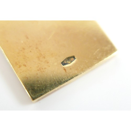 6 - An 18ct yellow gold 