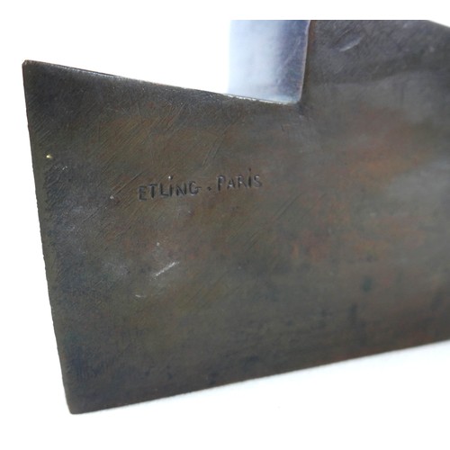 271 - Marcel Andre Bouraine (French, 1886-1948): A large Art Deco bronze, 