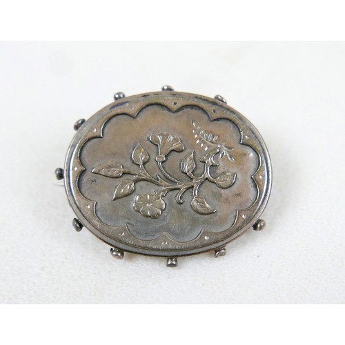 40 - A silver charm bracelet and three other silver items 98g.(4)