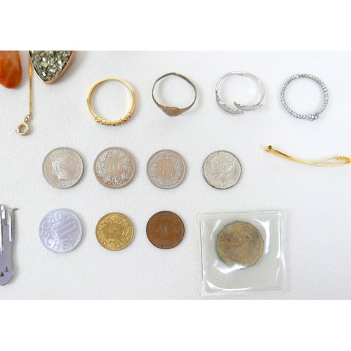 42 - A collection of costume jewellery.(1 bag)