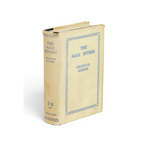 295 - Graham Greene 'The Man Within' first edition, (pub. 1929) cloth bound with dust jacket, 8vo, Greene'... 