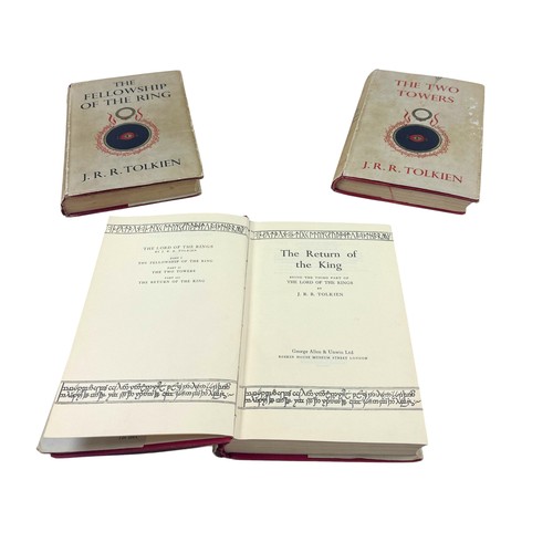 296 - J. R. R. Tolkien (1892-1973): 'The Lord of the Rings', comprising 'The Fellowship of the Ring', 1954... 