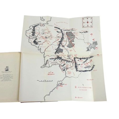 296 - J. R. R. Tolkien (1892-1973): 'The Lord of the Rings', comprising 'The Fellowship of the Ring', 1954... 