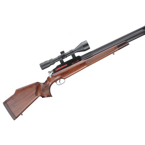 Loguna Mk Ii 22 Pre Charged Pneumatic Air Rifle Ser No 25890 Bolt Action With Tang Safety Moderato 1260
