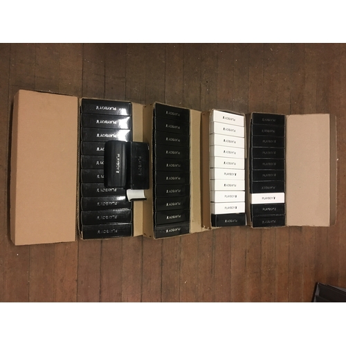 191 - qty of new Playboy glasses cases